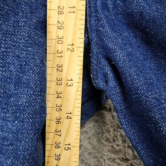 Wrangler Jeans Mens 36x36 Dark Wash Cotton High Rise Bootcut - Picture 6 of 12